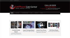 Desktop Screenshot of cellphonecarecenter.com